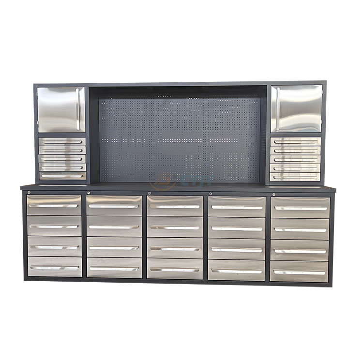 30 Drawer Stainless Steel အလုပ်ခုံ