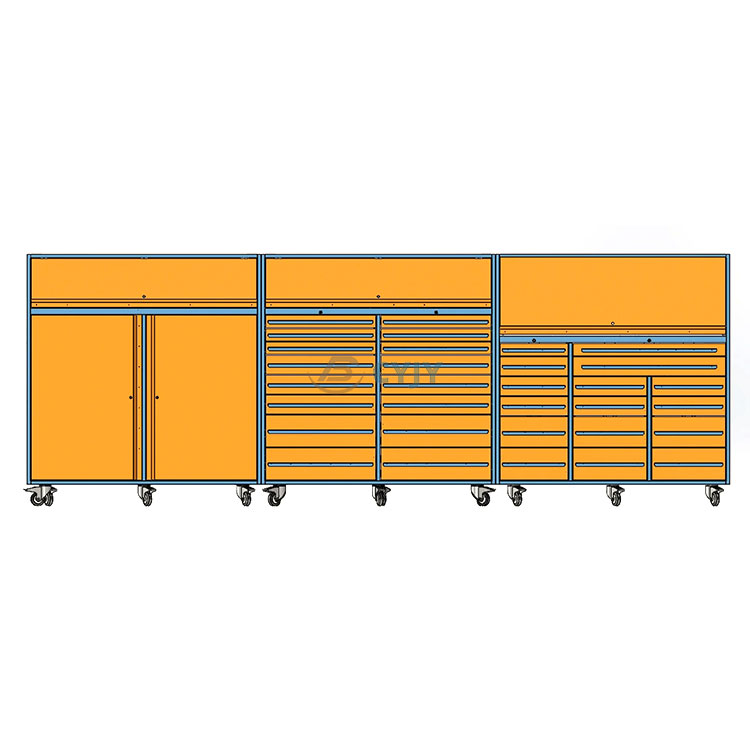 ပေါင်းစပ် Rolling Tool Cabinet