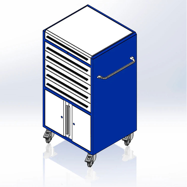 Metal Wheel Tool Cabinet