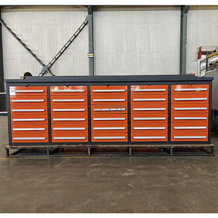 လိမ်မော်ရောင် 30 အံဆွဲ workbench