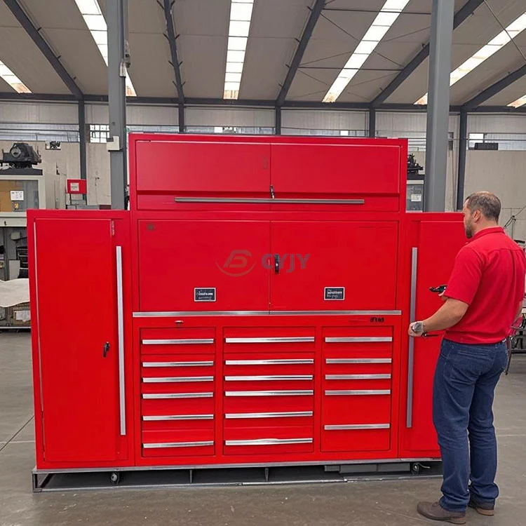Red Garage Tool Cabard