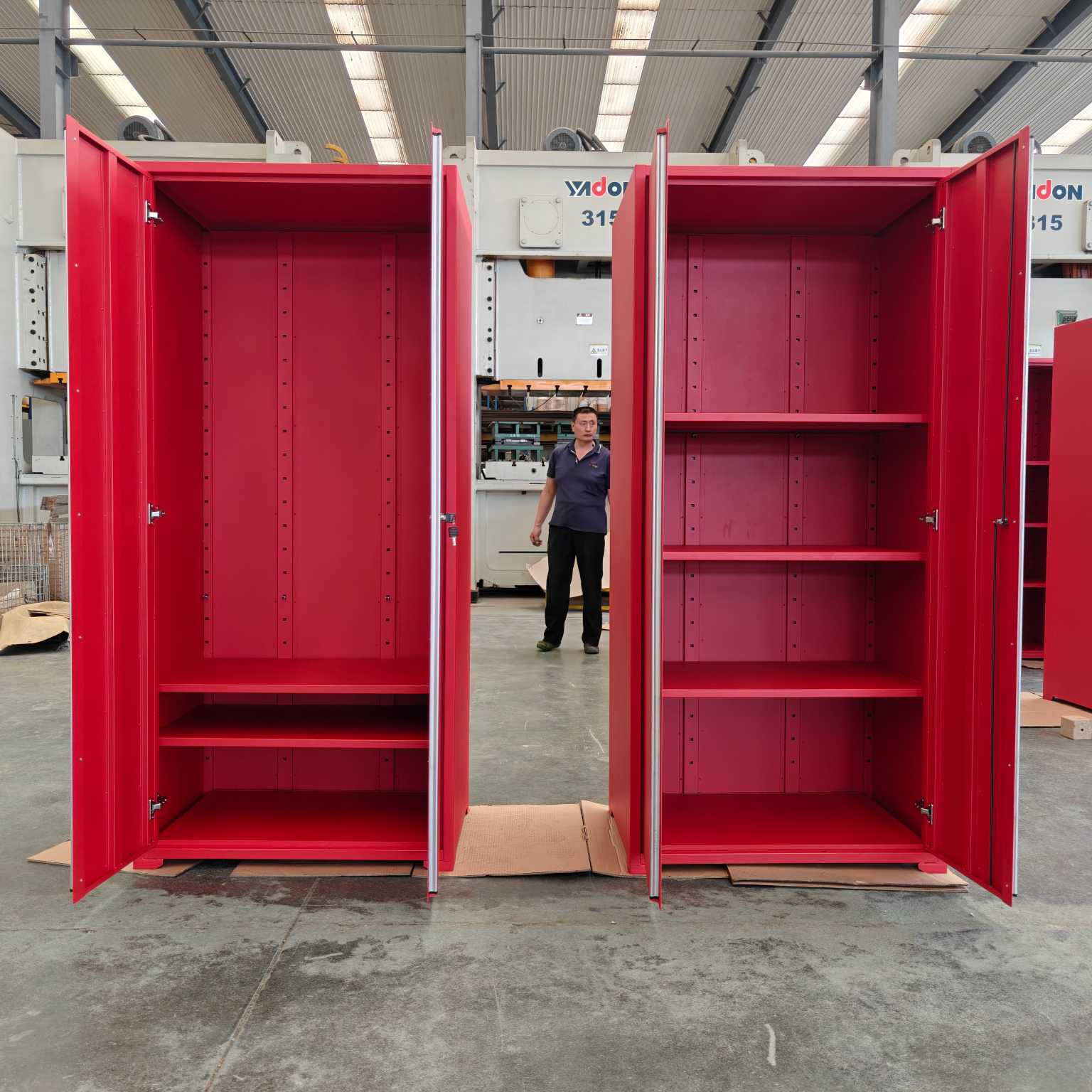 Red Tool Tall Cabard